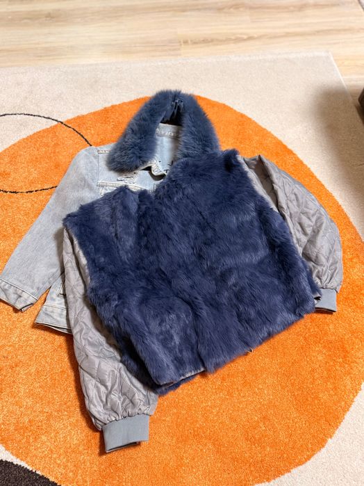 Дънково яке с пух