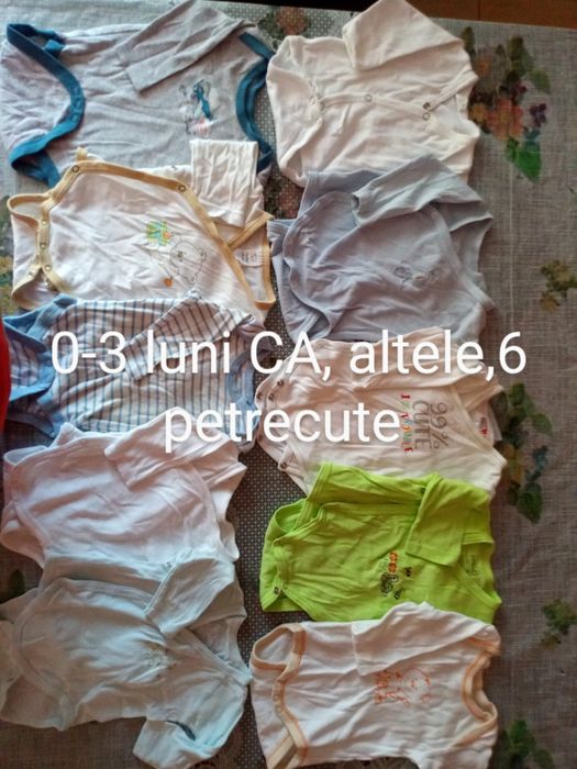 Lot 10 bucăți body CA și altele