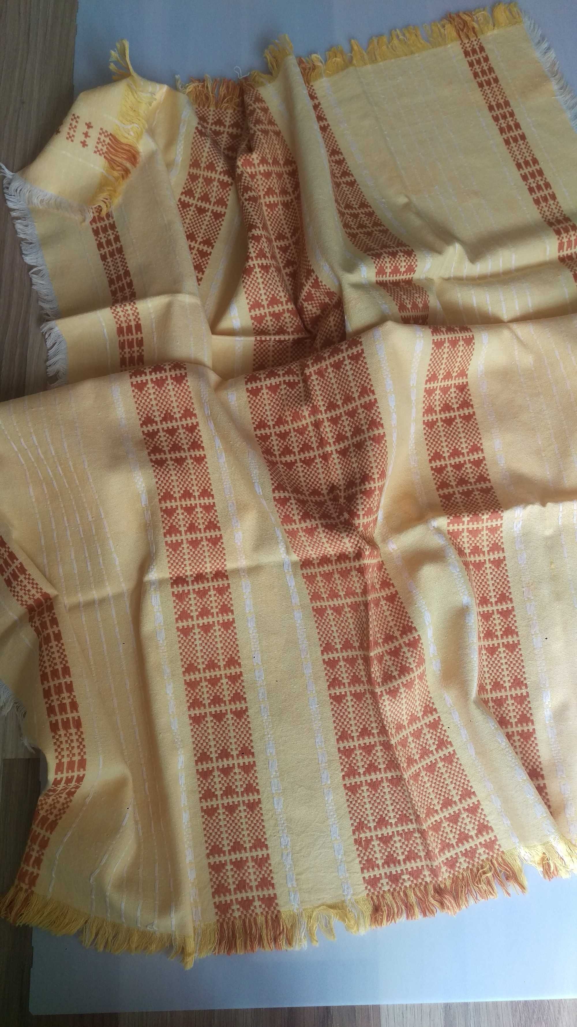 Покривка за маса, лен, 108х74 см, нова