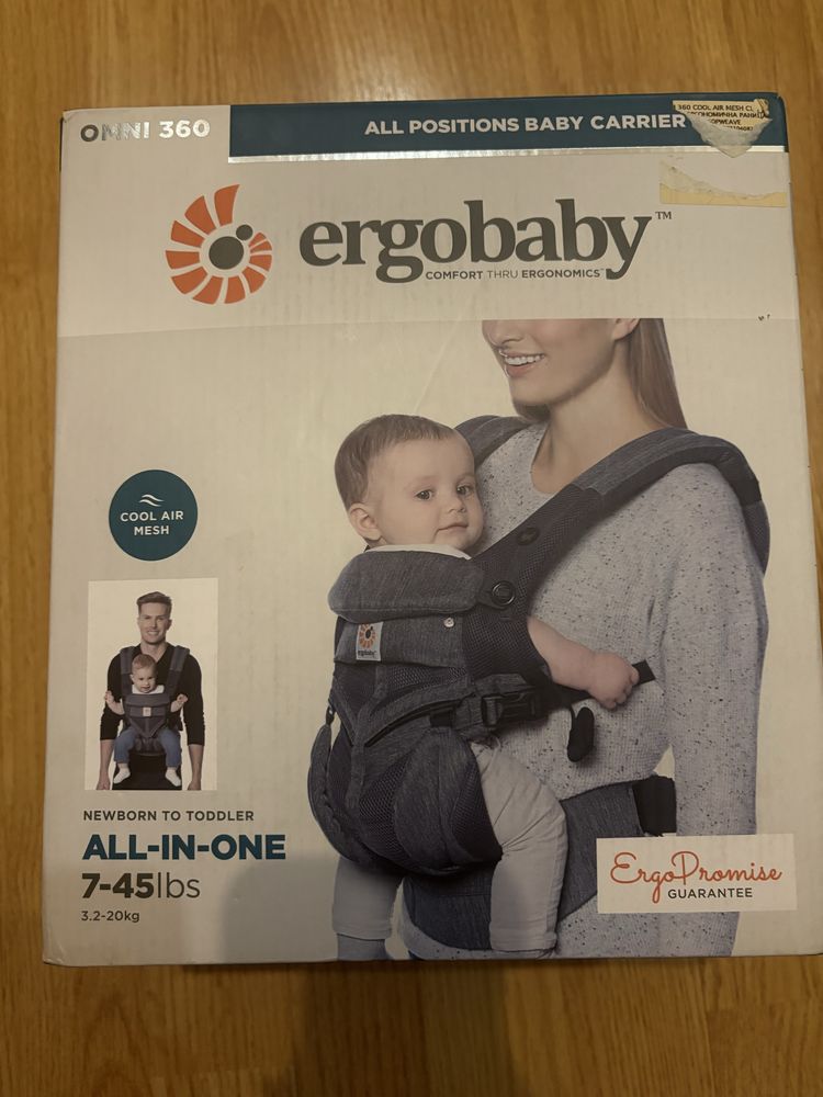 Ergobaby Omni 360 - Cool Air Mesh, Classic Weave