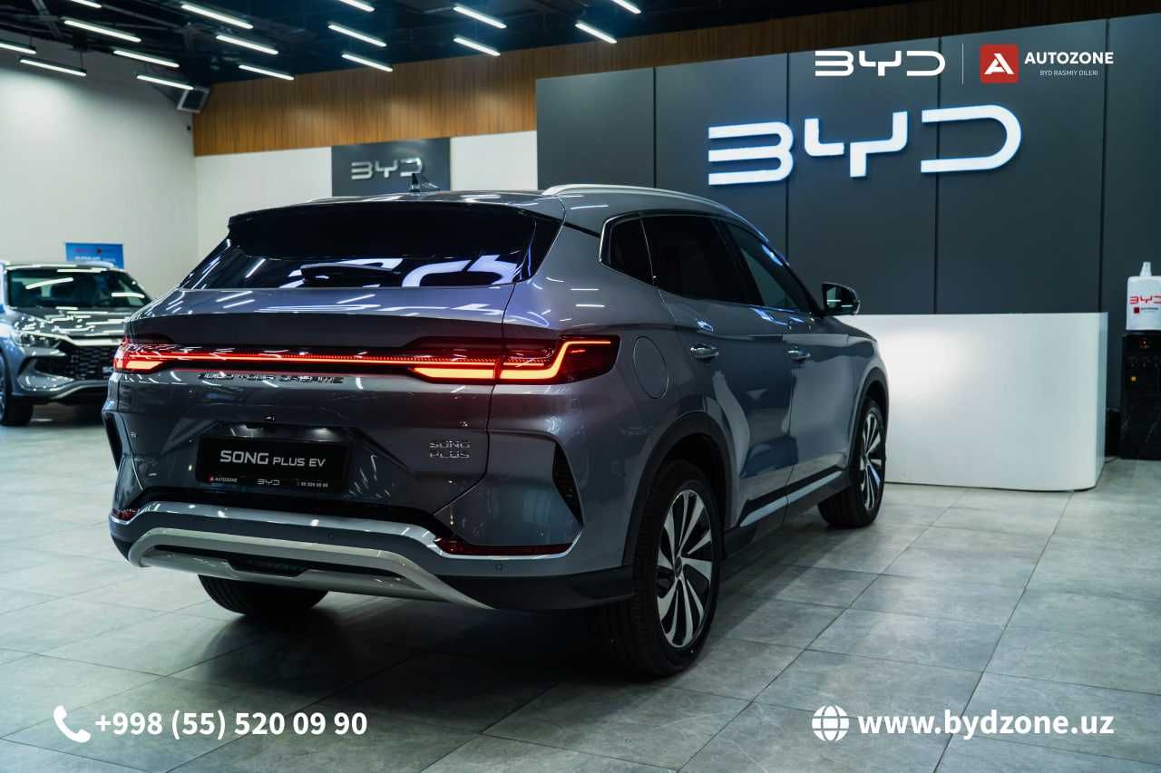BYD SONG PLUS EV CHAMPION (520km Flagship) Официал. дилер Луначарский
