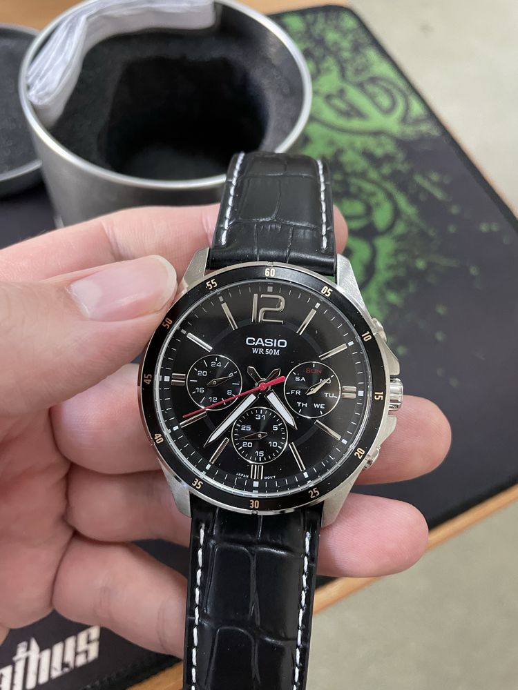 Часы Кварцевые CASIO MTP-1374L-1AVDF сталь