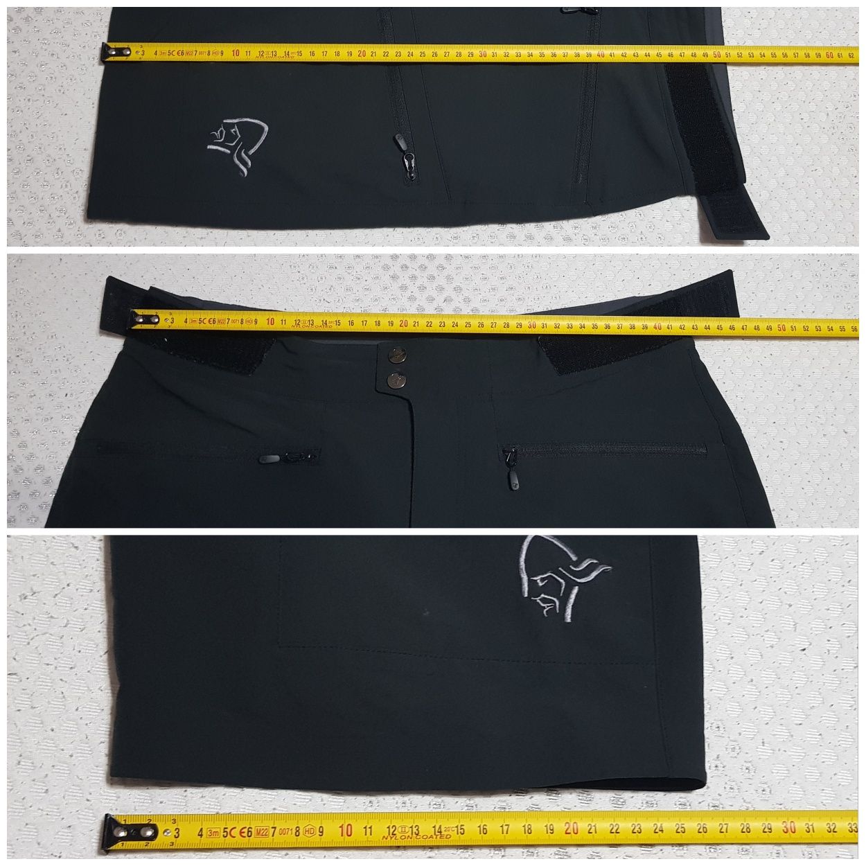 Pantaloni scurți Stretch Norrona Falketind Flex Caviar mărimea M (men)