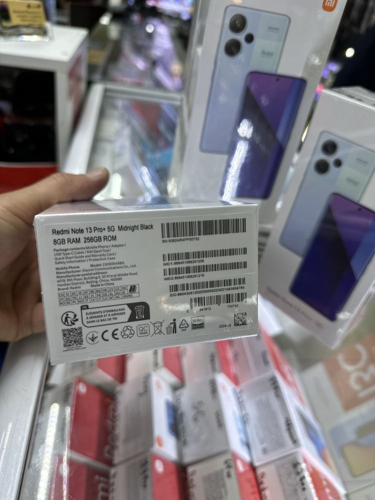 Redmi Note 13 Pro+ 8/256гб 200мр 5000mAh 1 год гарантии
