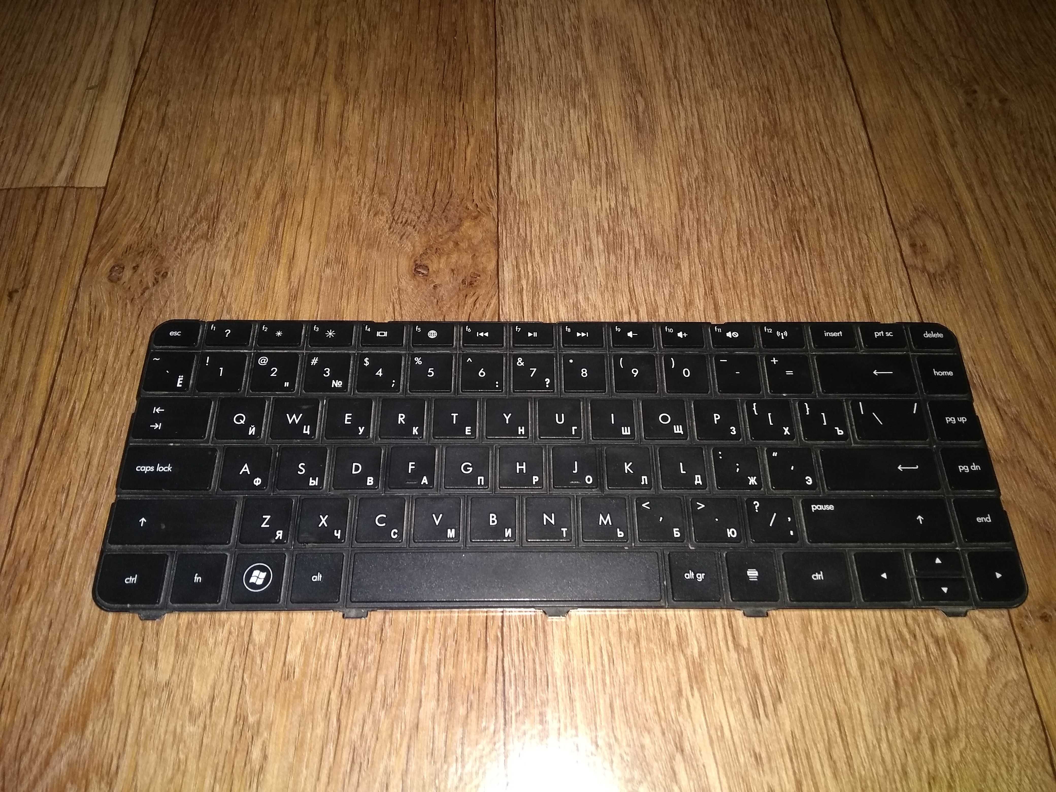 Продам клавиатуру от ноутбука HP PAVILION g6 (залита, не работает)