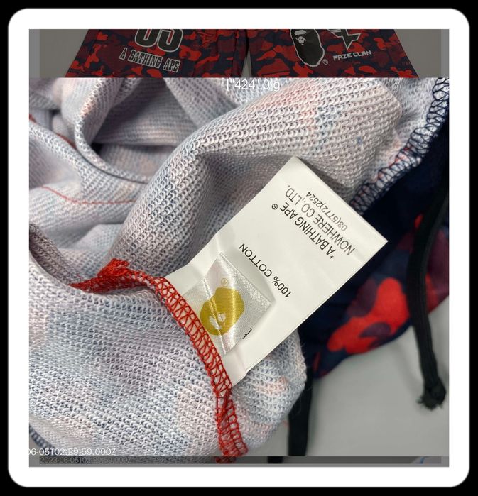 Pantaloni scurti Bape star