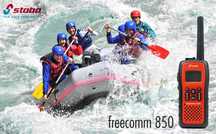 Statie radio Stabo Freecomm 850, 8CH Scan, Dual watch, 950mAh, IPx7