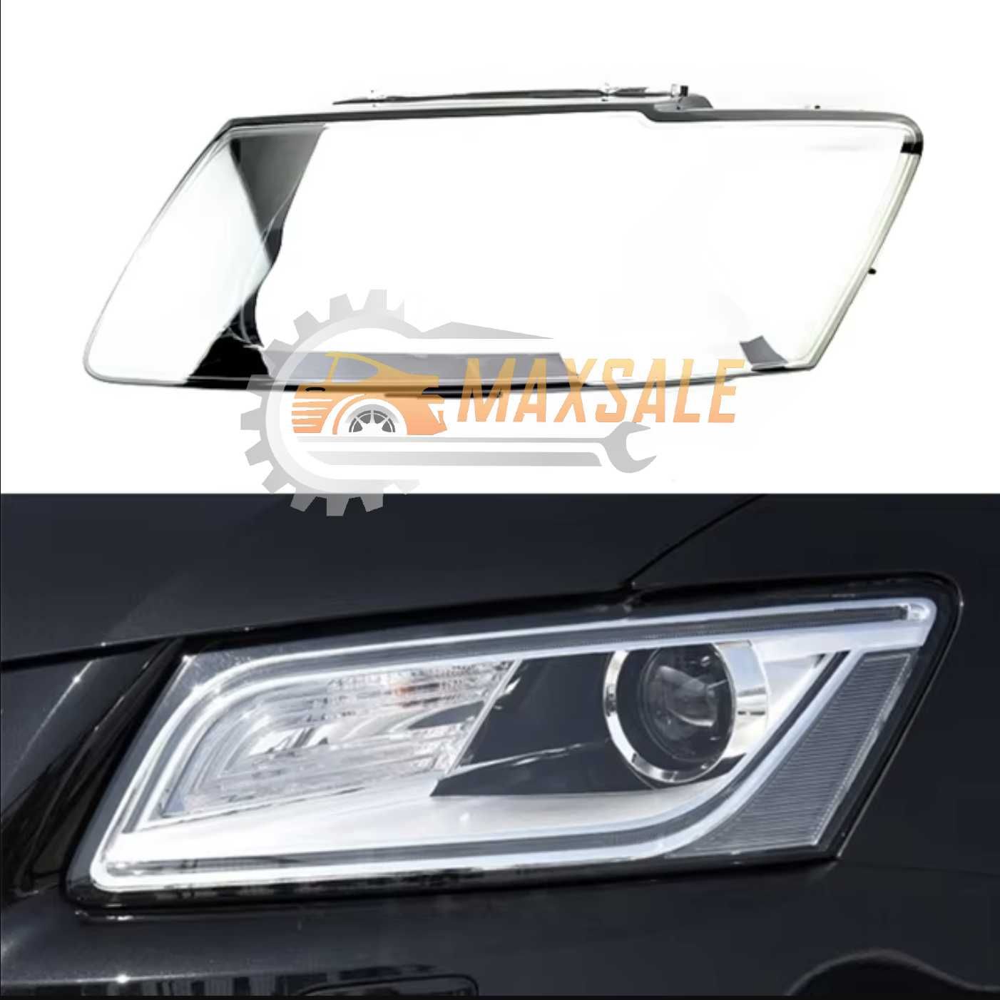 Капаци фарове Audi Q5 (13-17) фар ауди кю5 комплект стъкло джип