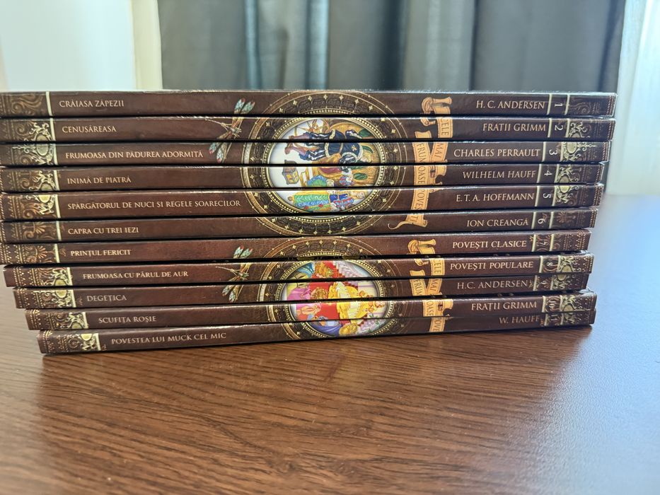 Colecție de povești clasice pentru copii, stare excelentă (11 volume)