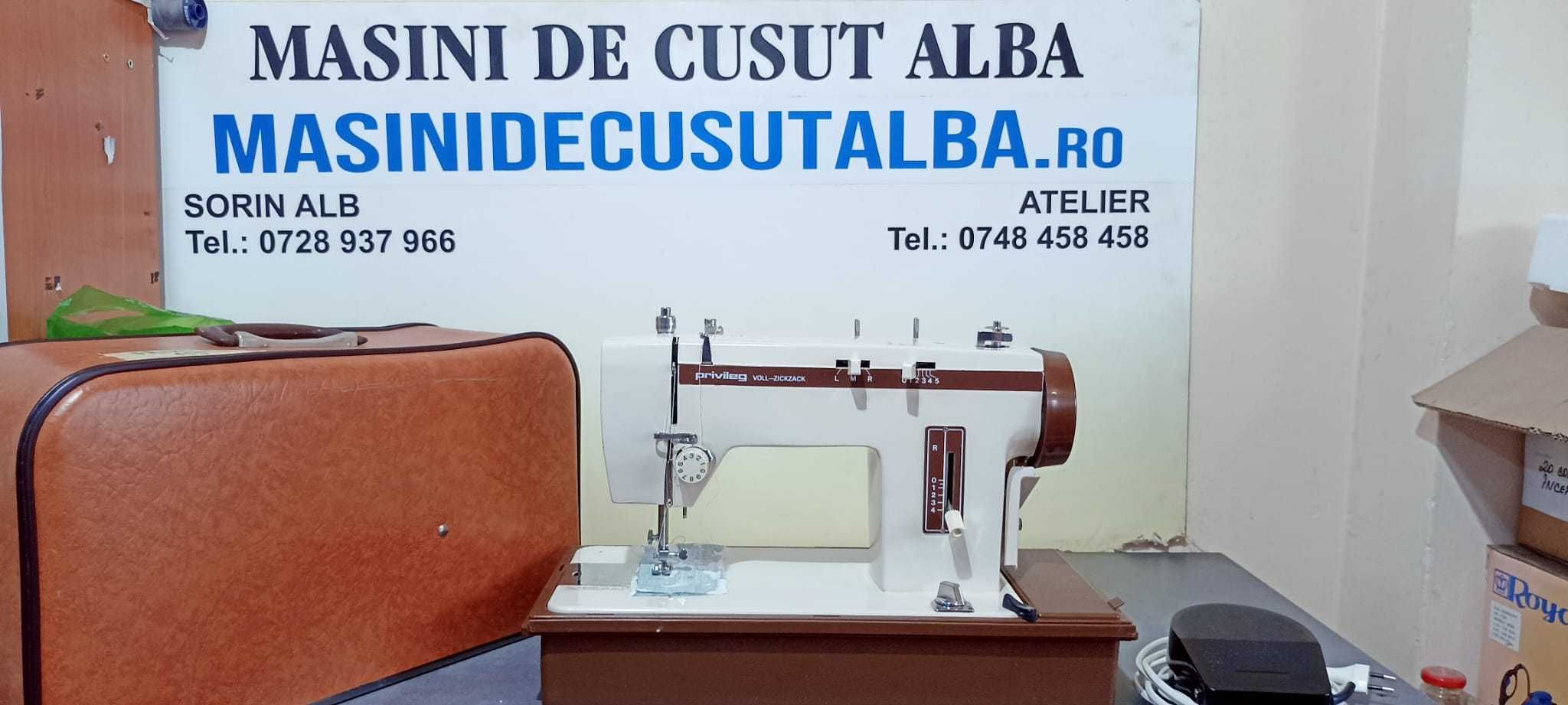 Masina de cusut electrica Privileg Voll-ZickZack pe transmisie metalic