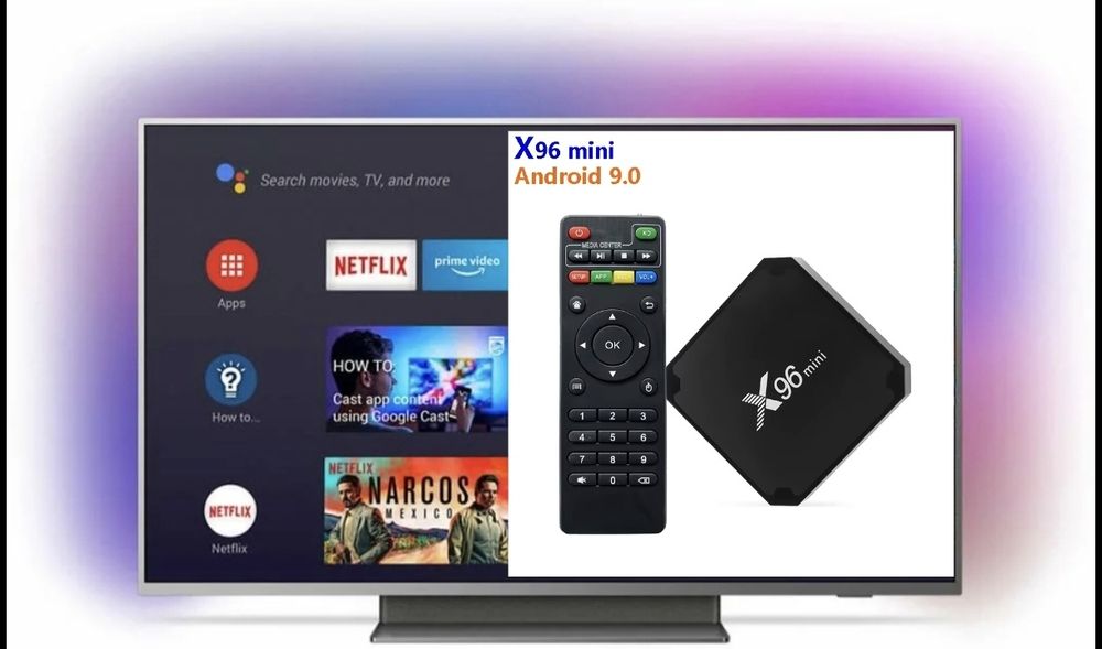 X96 mini 2/16 GB smart box 

Asosiy xususiyatlari:

 Protsessor: Amlog
