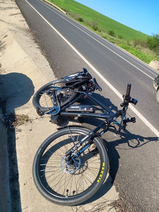 Biciclete electrice Cannondale Trail motor Bafang si una unicat