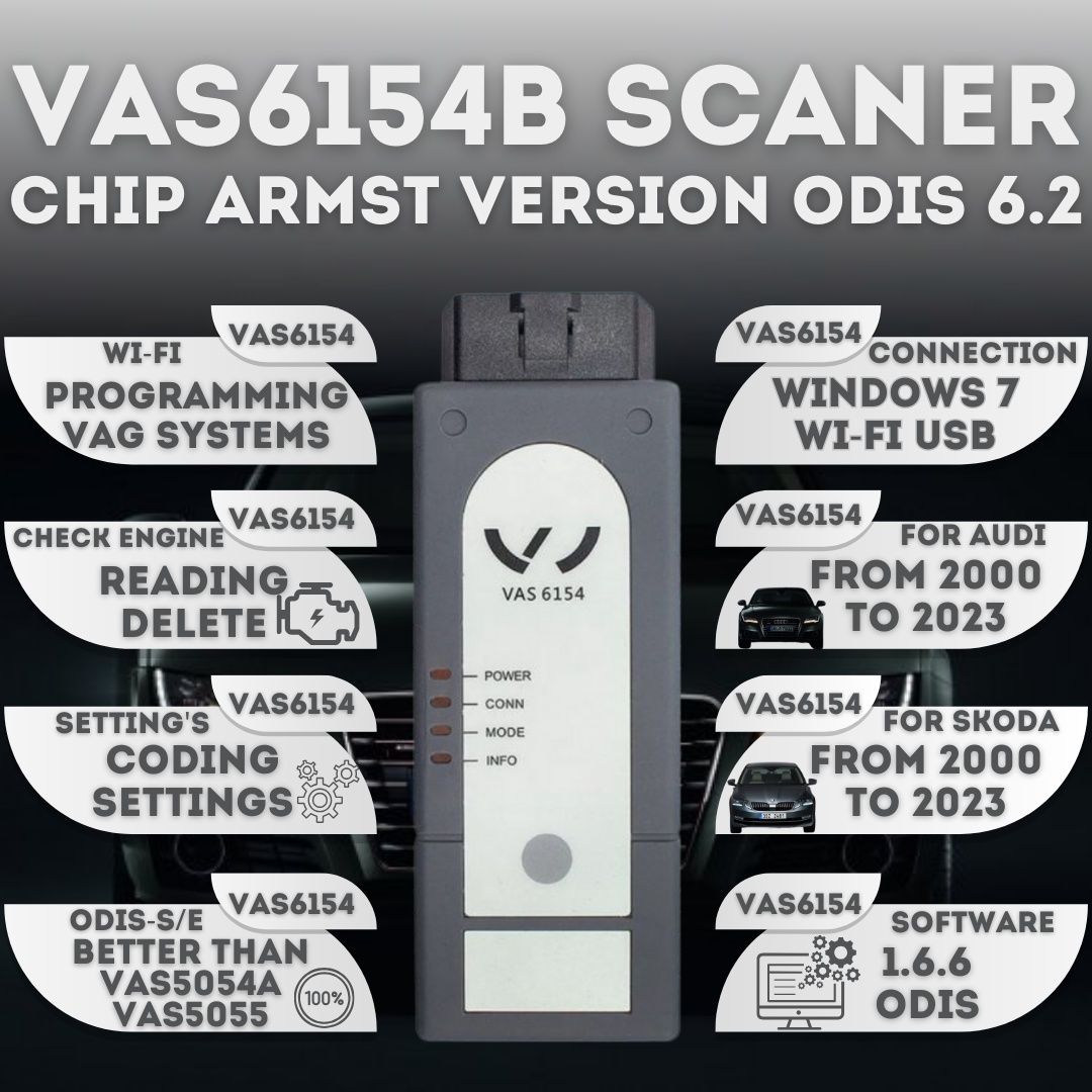 VAS6154B Odis 1.6.6 Piwis