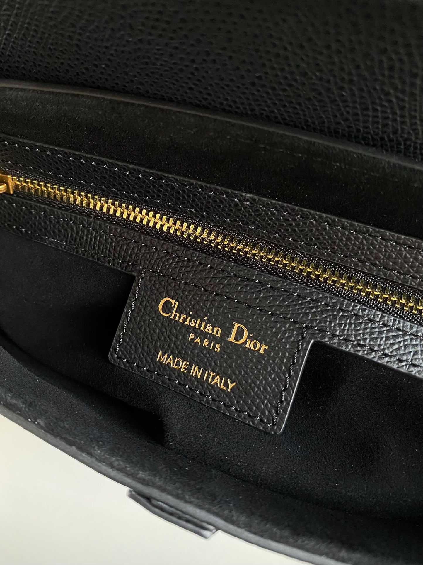 Geanta Christian Dior Saddle black 24×6×18 cm, Premium
