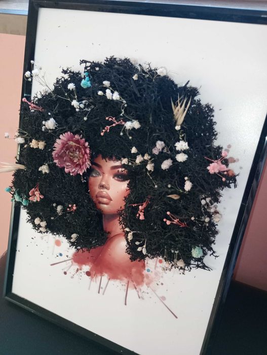 Картина от скандинавски мъх