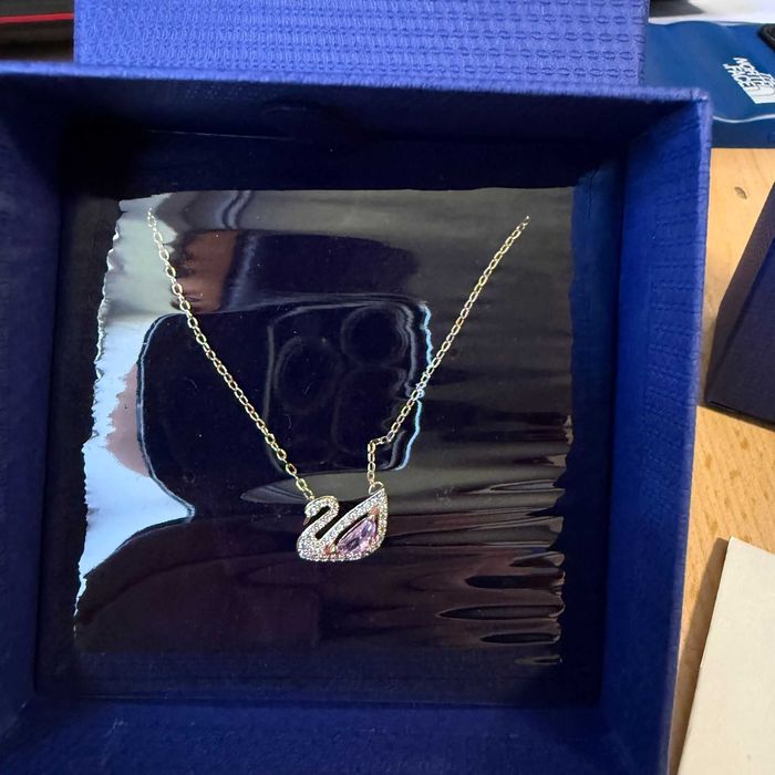 Lantisor Swarovski Rose/Gold Premium