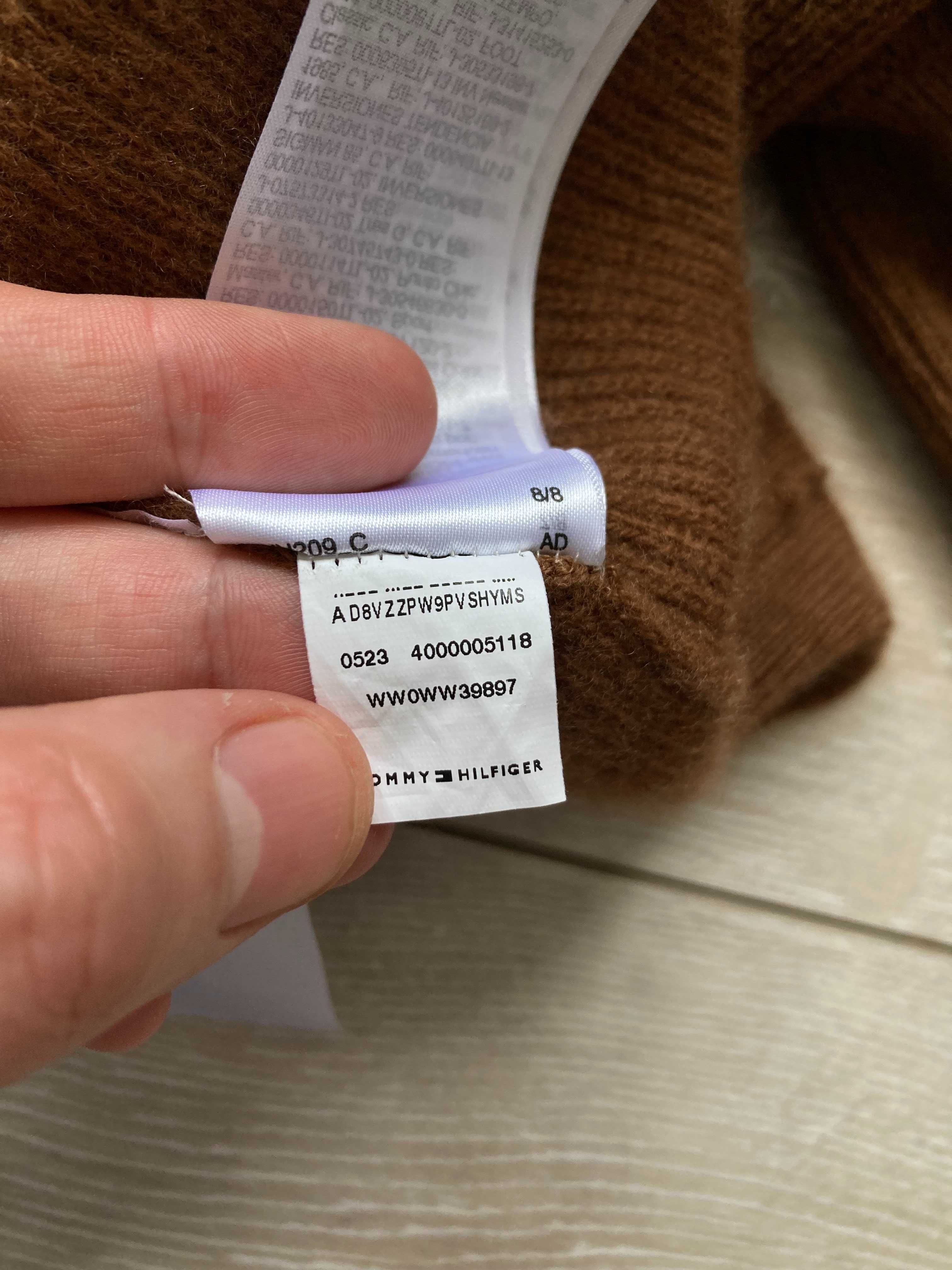 Tommy Hilfigre Wool Cashmere женски пуловер вълна и кашмир XL