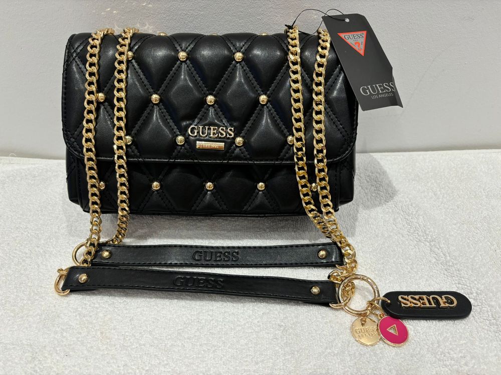 Geanta Guess Alb/Crem/Negru Si Michael Kors