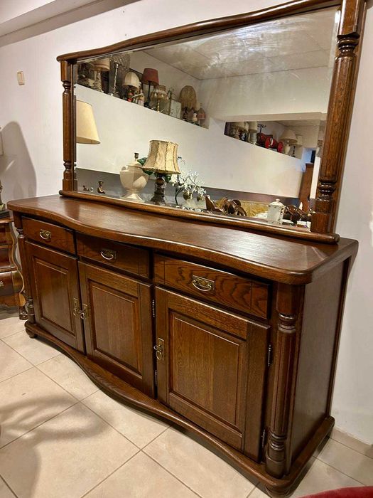 Шкаф с огледало Дъб  Холандия