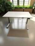 Birou electric Vielhauer - Blat Blaha 120x80 cm ALB