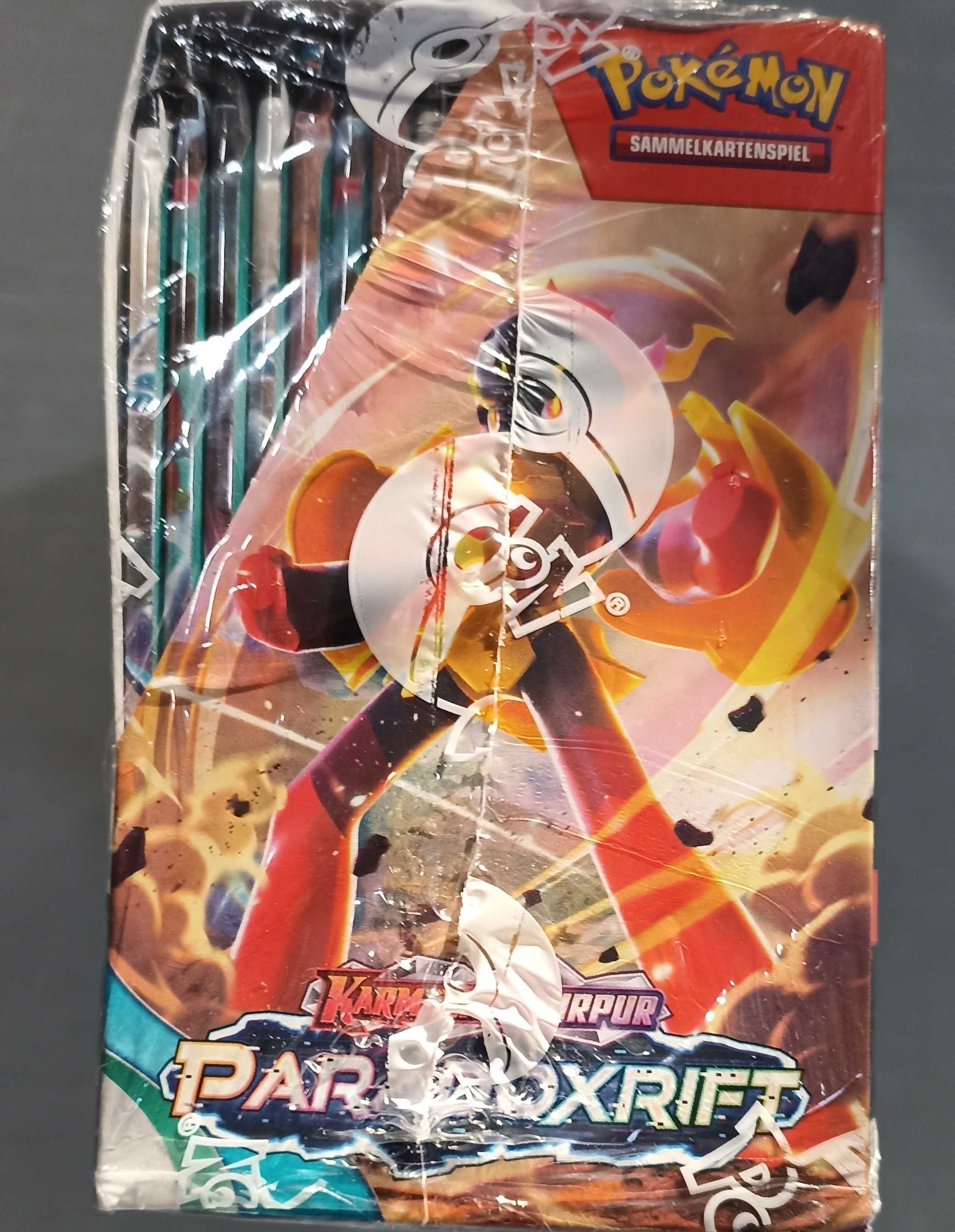 Cartonase Pokemon Crimson & Purple Paradoxrift