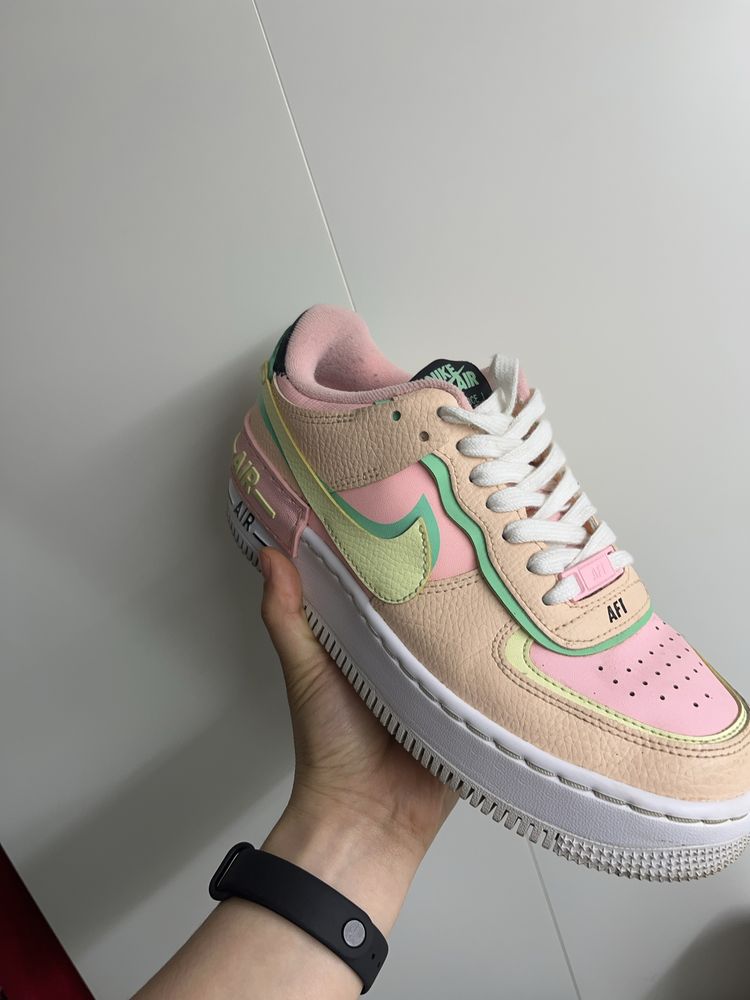 Оригинальные Air Force 1 Shadow 'ARCTIC PUNCH BARELY VOLT'