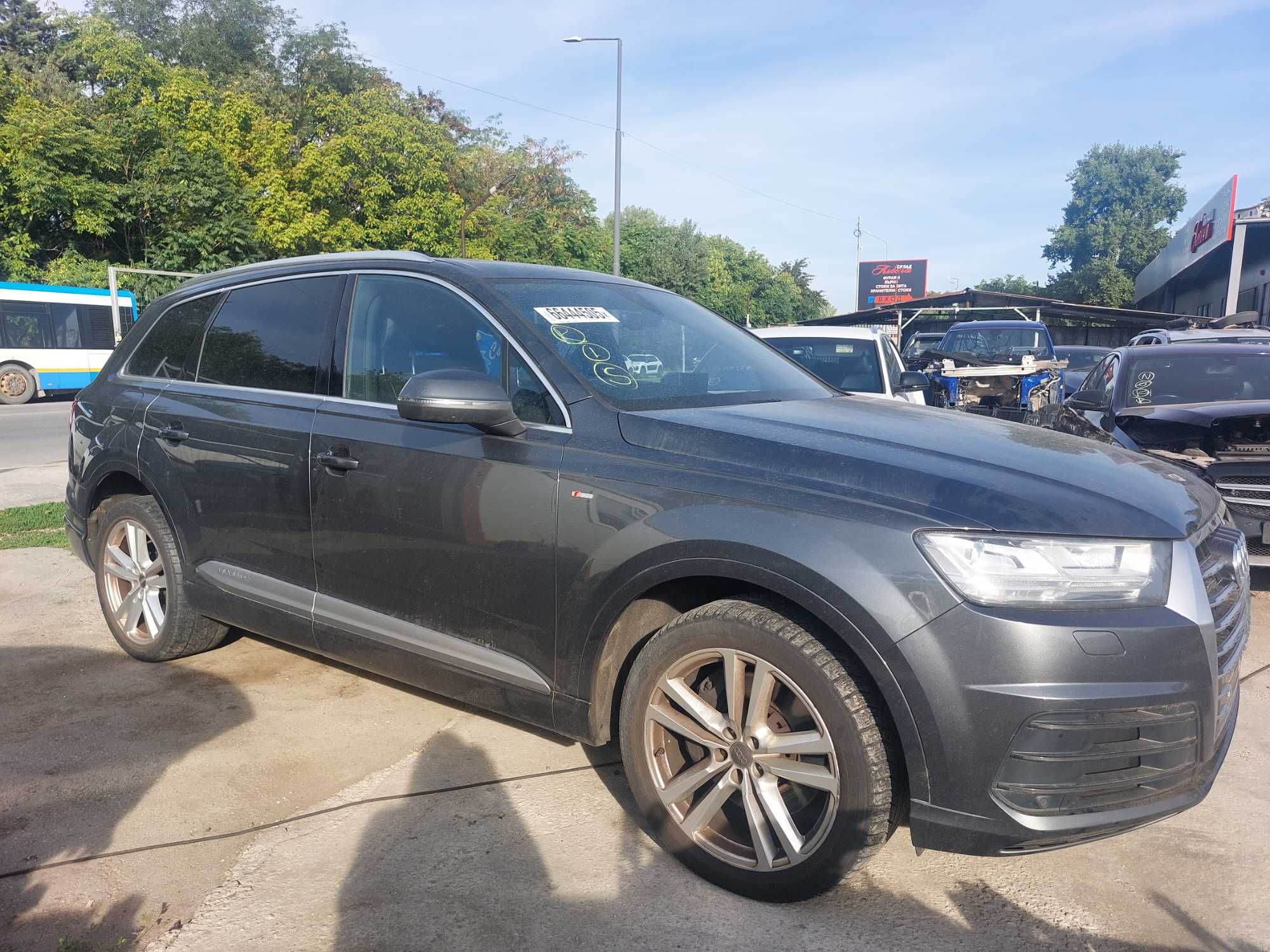 На Части:Audi Q7 4M 3.0 TDI 272кс Quattro Tiptronic 2015 SLine кодCRTC