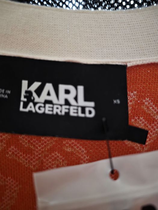 Оригинална нова  жилетка Karl Lagerfeld Xs