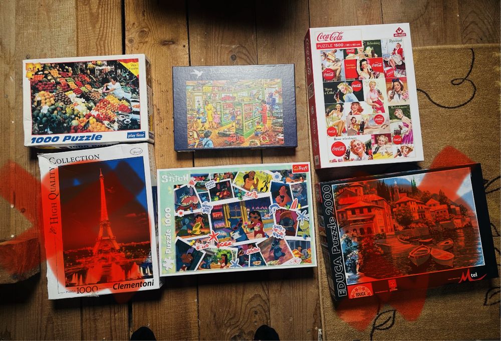Пъзели по 1000/1500/2000 части