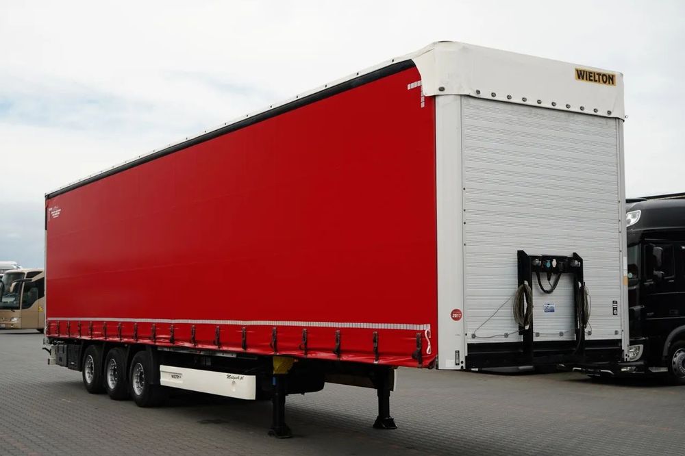 Wielton MEGA CORTINĂ / PLATĂ JOSĂ / PUNTE RIDICATĂ / PUNȚI SAF