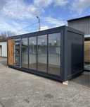 Container 6x2,4 birou vestiar magazie depozitare santier de locuit