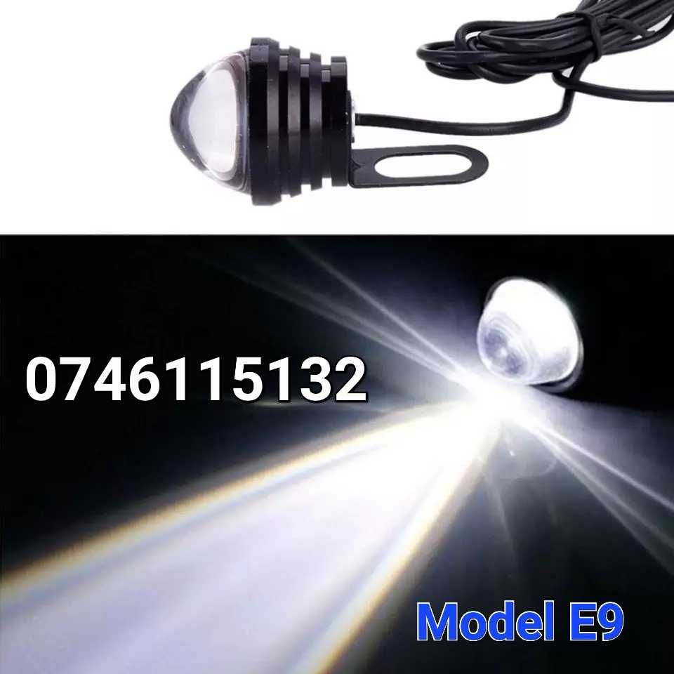 Proiectoare LED-Puternice-Proiector-10W-Enduro Atv Moto Motocicleta-E9