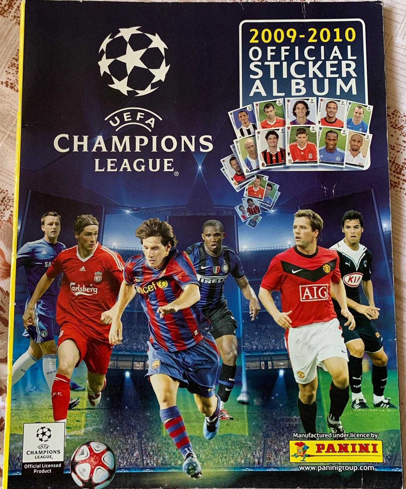 Album gol Panini UEFA Champions League 2009 – 2010