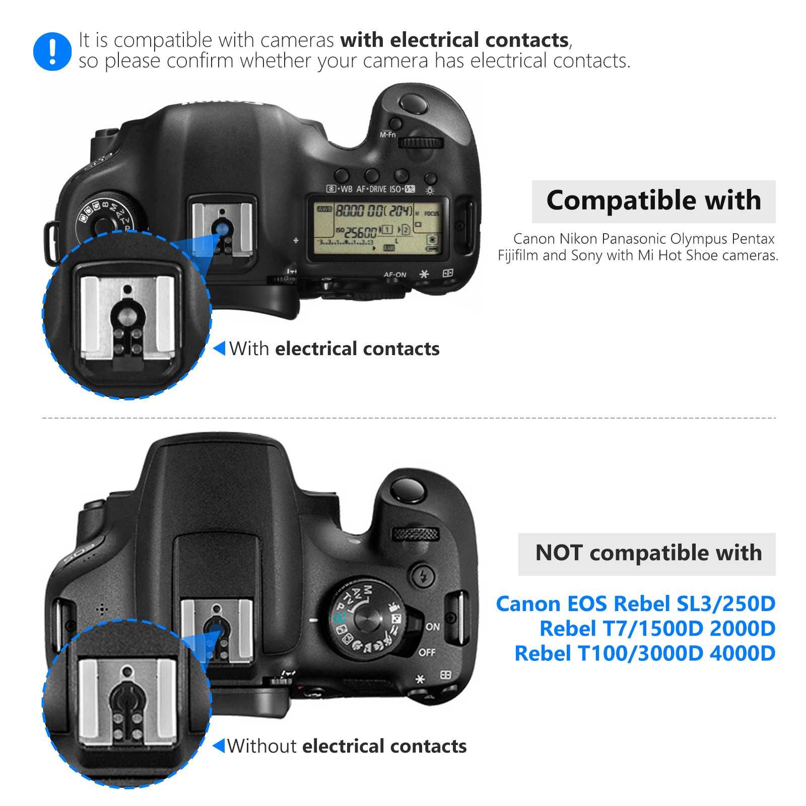 Светкавица Neewer за Canon Nikon Sony Olympus Pentax Fujifilm