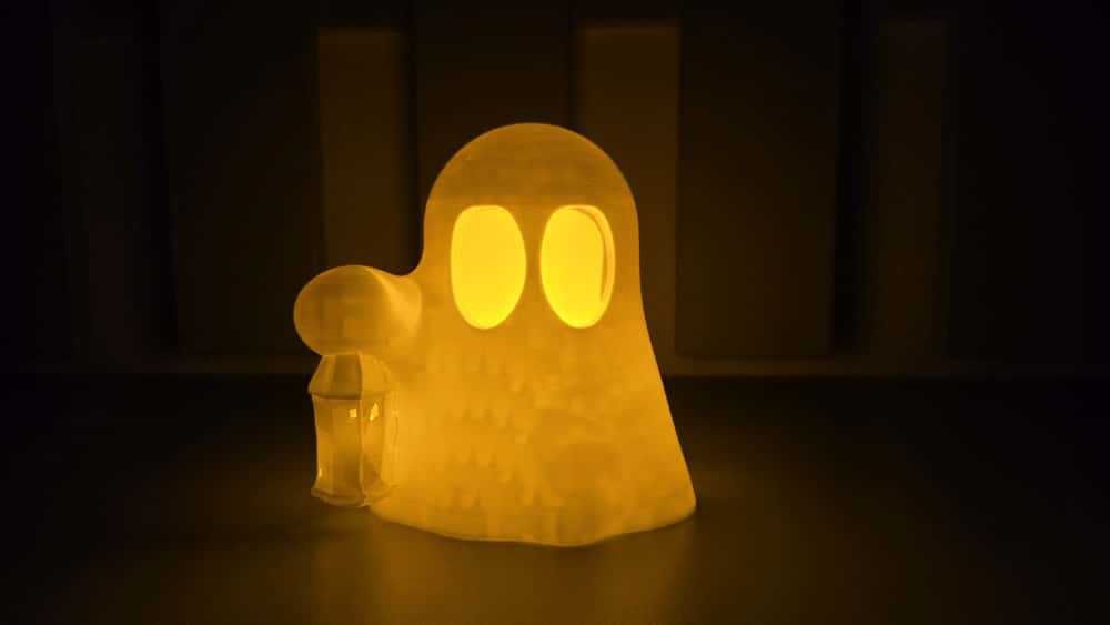 Fantoma cu lampadar creat 3D