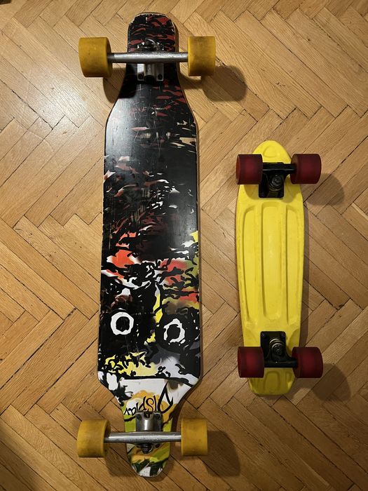 Vand Longboard + Pennyboard, pret negociabil