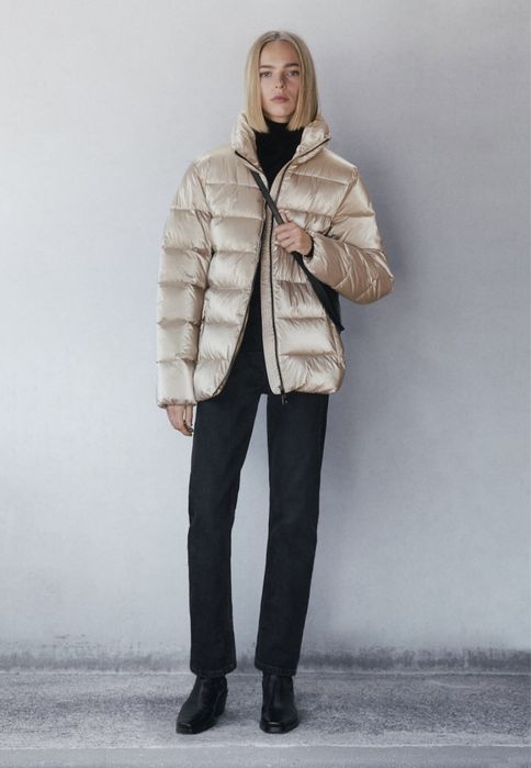 Geaca Massimo Dutti, matlasata
