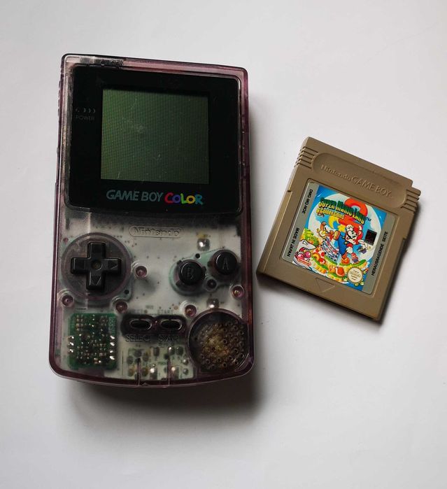 NINTENDO GAME BOY COLOR 1998 + игра Super Mario Land 2: 6 Golden Coins