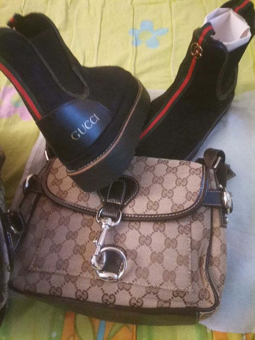 Лот GUCCI  чанти и боти 38 номер