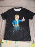 Tricou gaming Fallout, NOU, cu detalii marime