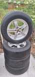 Jante aliaj 5x112+ anvelope  Vw Audi Skoda Seat