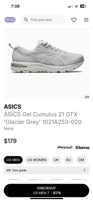 asics GEL-CUMULUS 21 GTX gore-tex SPS мъжки маратонки номер 44