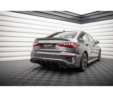 Дифузьор за задна броня maxton design за audi s3 8y (2020-)