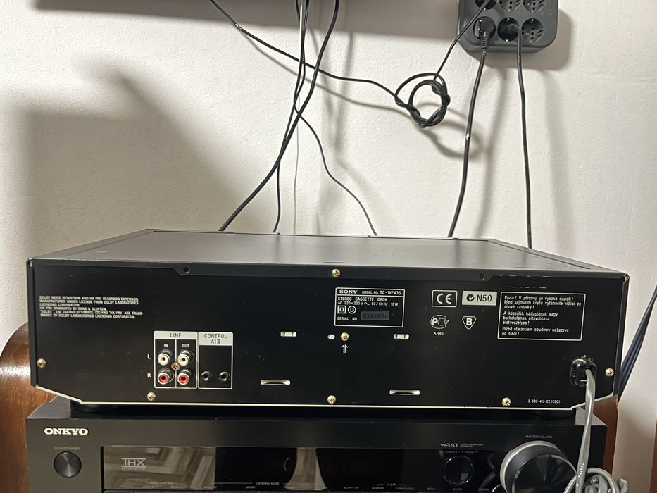 Deck Sony TC-WE435 functioneaza impecabil!!!