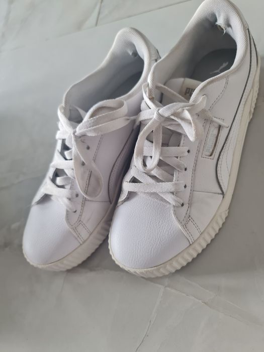 Adidași marca puma și gant din piele