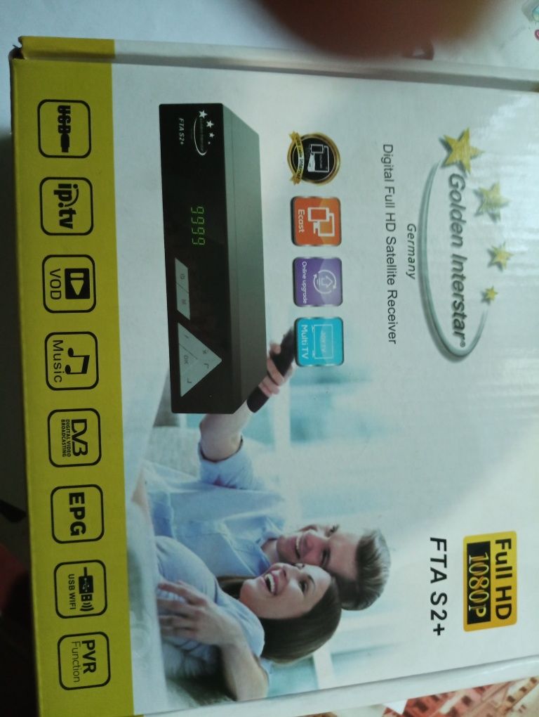 Receptor satelit Golden Interstar.