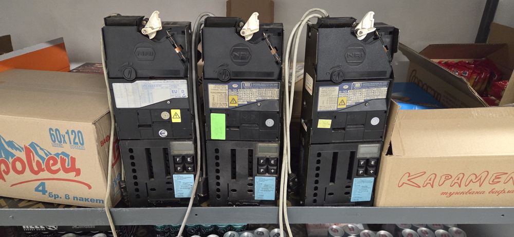 Монетни механизми NRI за вендинг