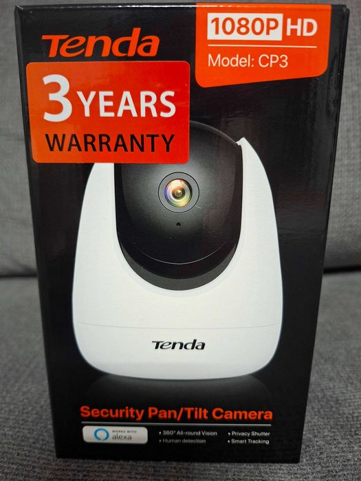 Уеб камера, TENDA CP3 PAN/TILT 1080P WL