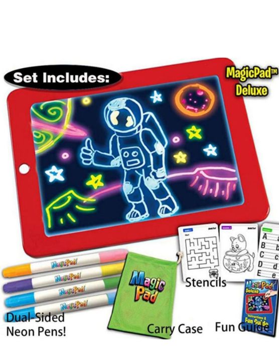 Tableta de desen interactiva pentru copii efecte luminoase Magic Pad