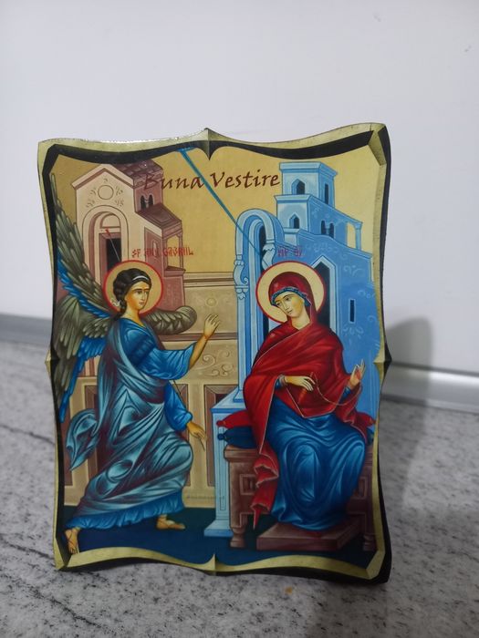 Icoana Buna Vestire noua fara eticheta. 20 x 15 cm
Dimensiuni 20 x 15